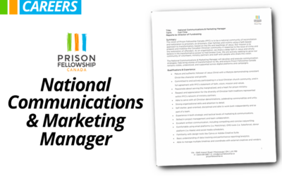 National Communications & Marketing Manager